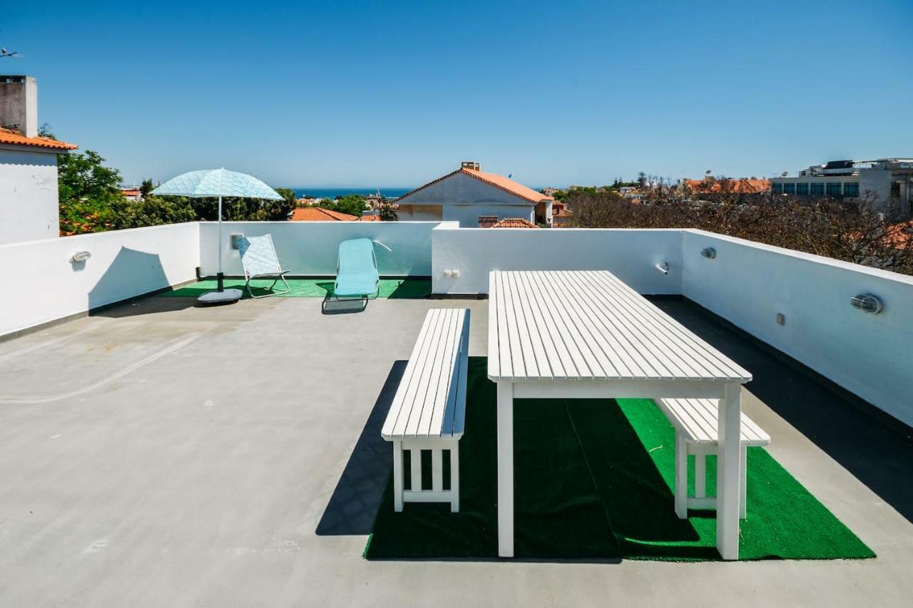 Amazing Seaview With Terrace - 5Min From The Beach Apartment Cascais Bagian luar foto