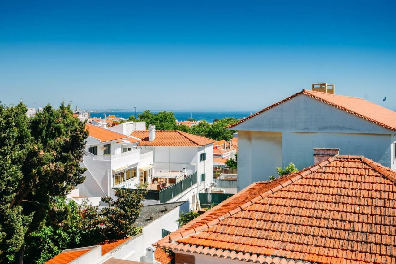 Amazing Seaview With Terrace - 5Min From The Beach Apartment Cascais Bagian luar foto